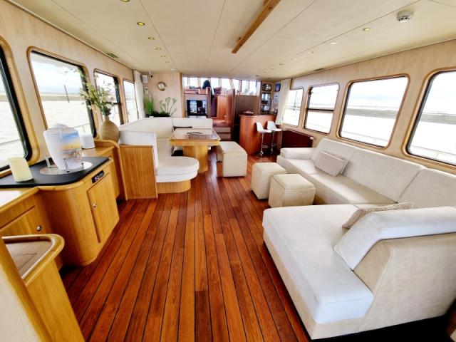 Salon der MS Groninger für die Trauergäste
